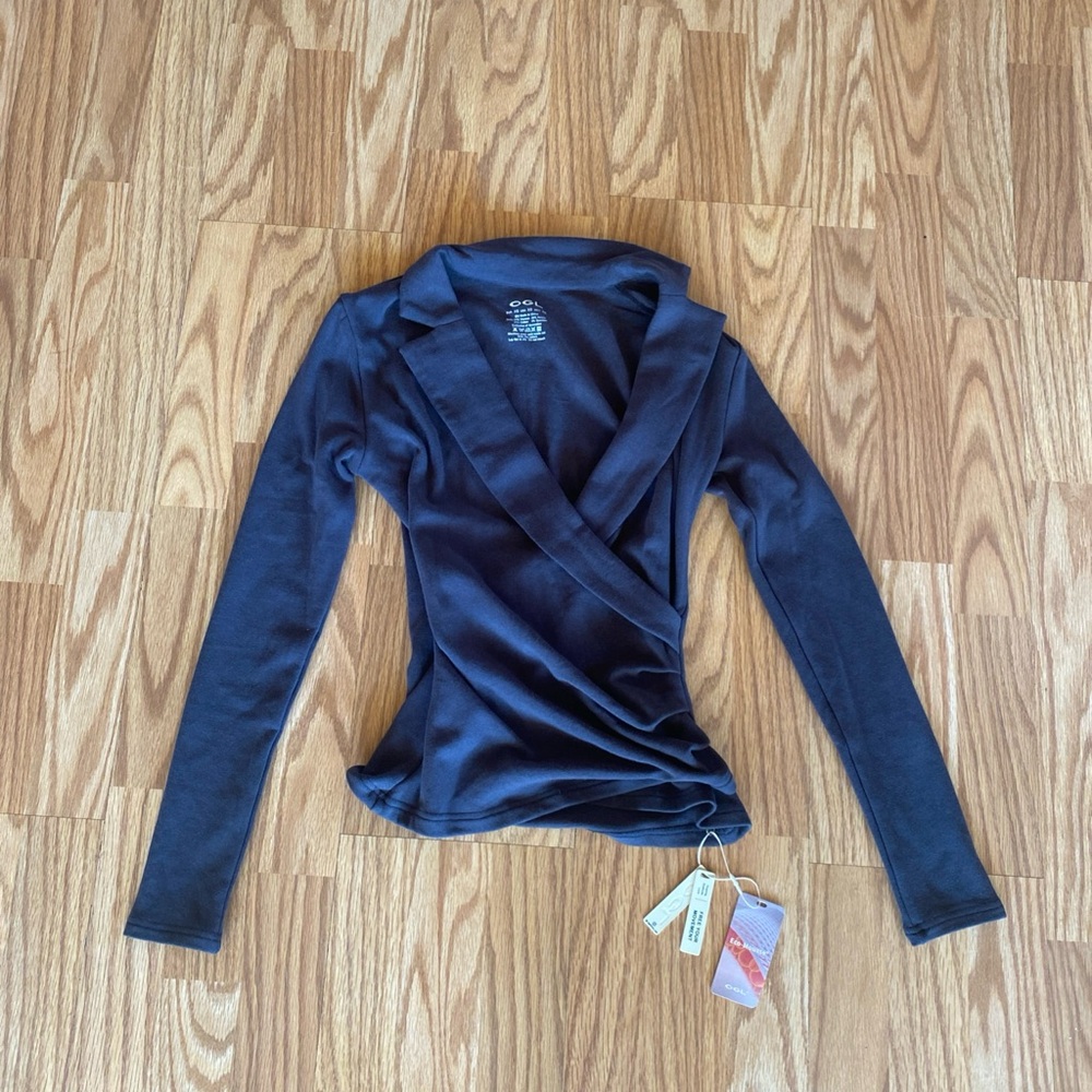 OGL Women's Long Sleeve Wrap Top